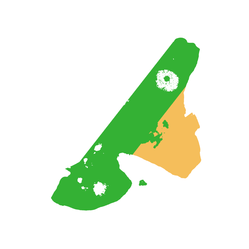 Biome Rust Map: Procedural Map, Size: 1700, Seed: 1236677