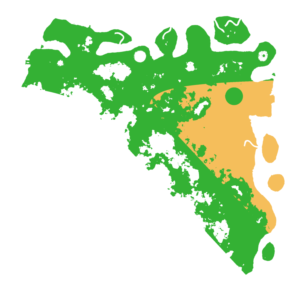 Biome Rust Map: Procedural Map, Size: 4500, Seed: 681703831