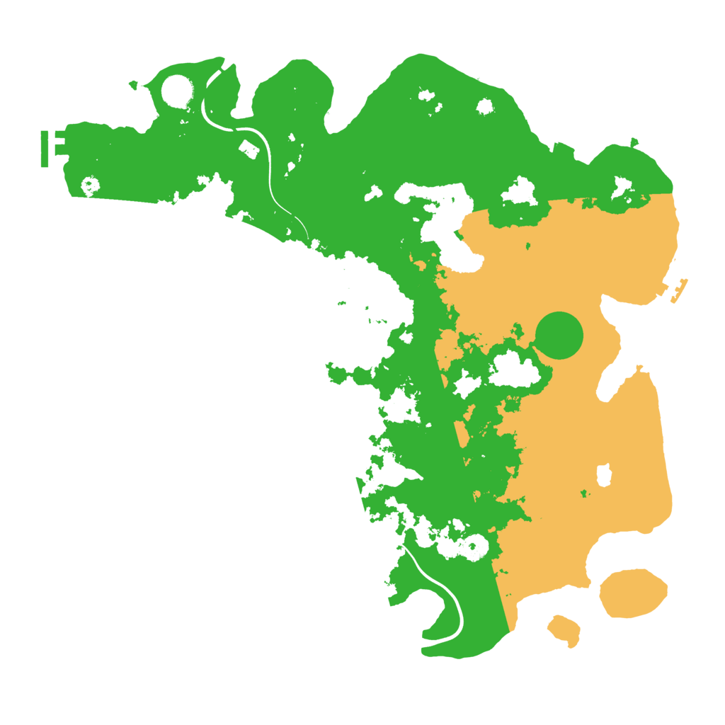 Biome Rust Map: Procedural Map, Size: 4000, Seed: 81129663