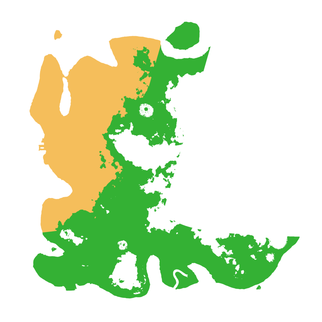 Biome Rust Map: Procedural Map, Size: 3500, Seed: 1005193865