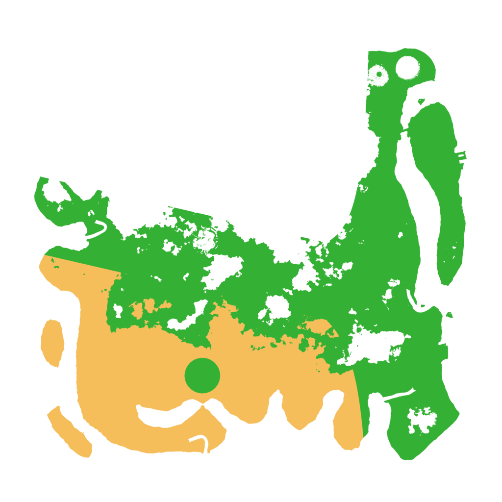 Biome Rust Map: Procedural Map, Size: 3750, Seed: 13685086