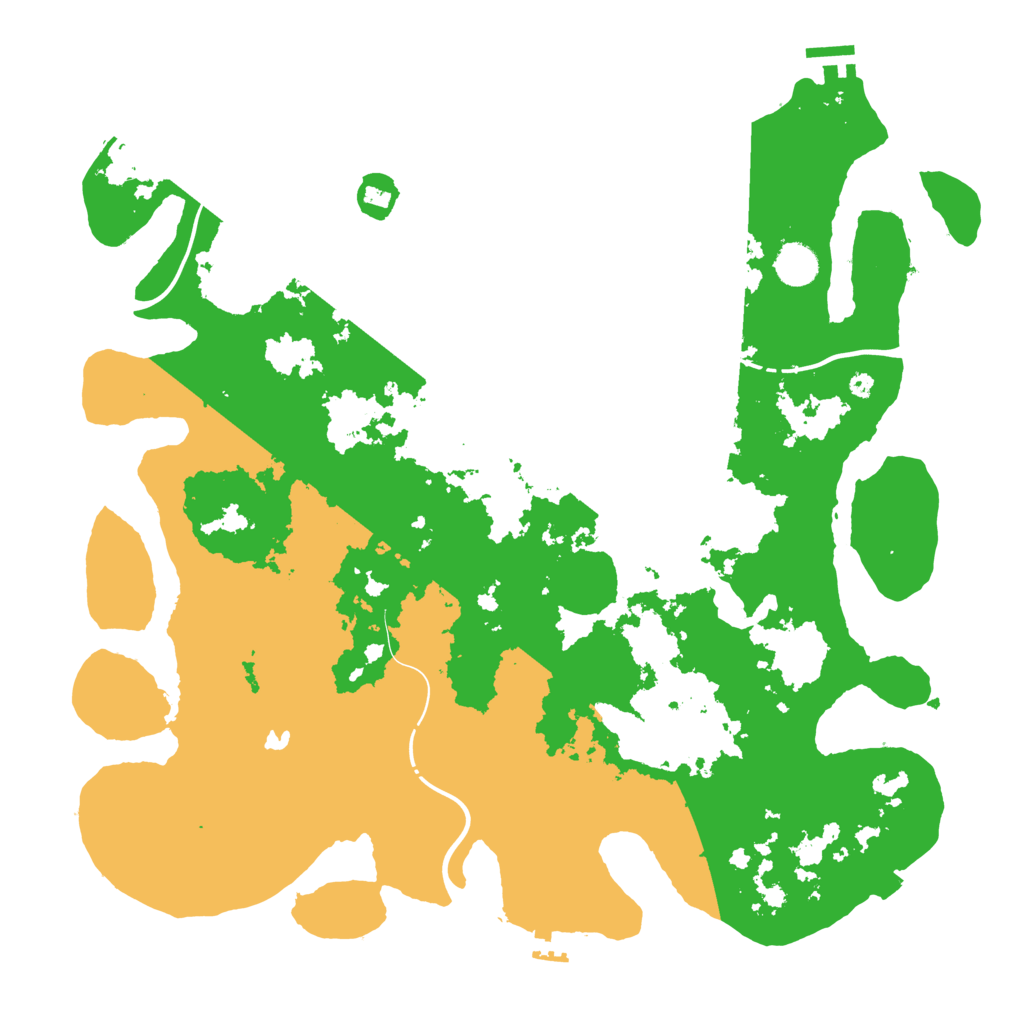 Biome Rust Map: Procedural Map, Size: 4250, Seed: 675210688