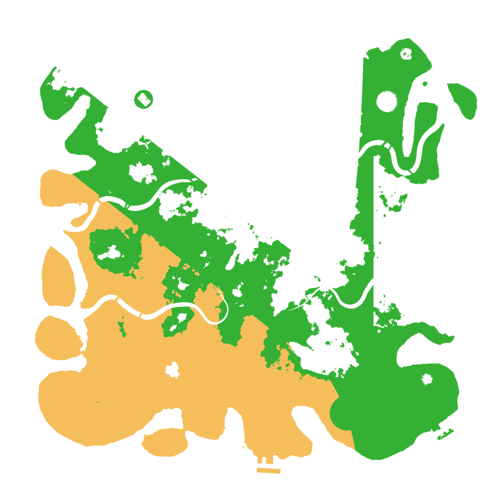 Biome Rust Map: Procedural Map, Size: 4250, Seed: 675210688