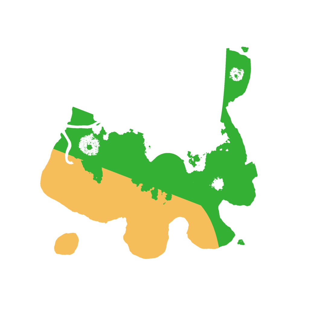 Biome Rust Map: Procedural Map, Size: 2300, Seed: 85185375