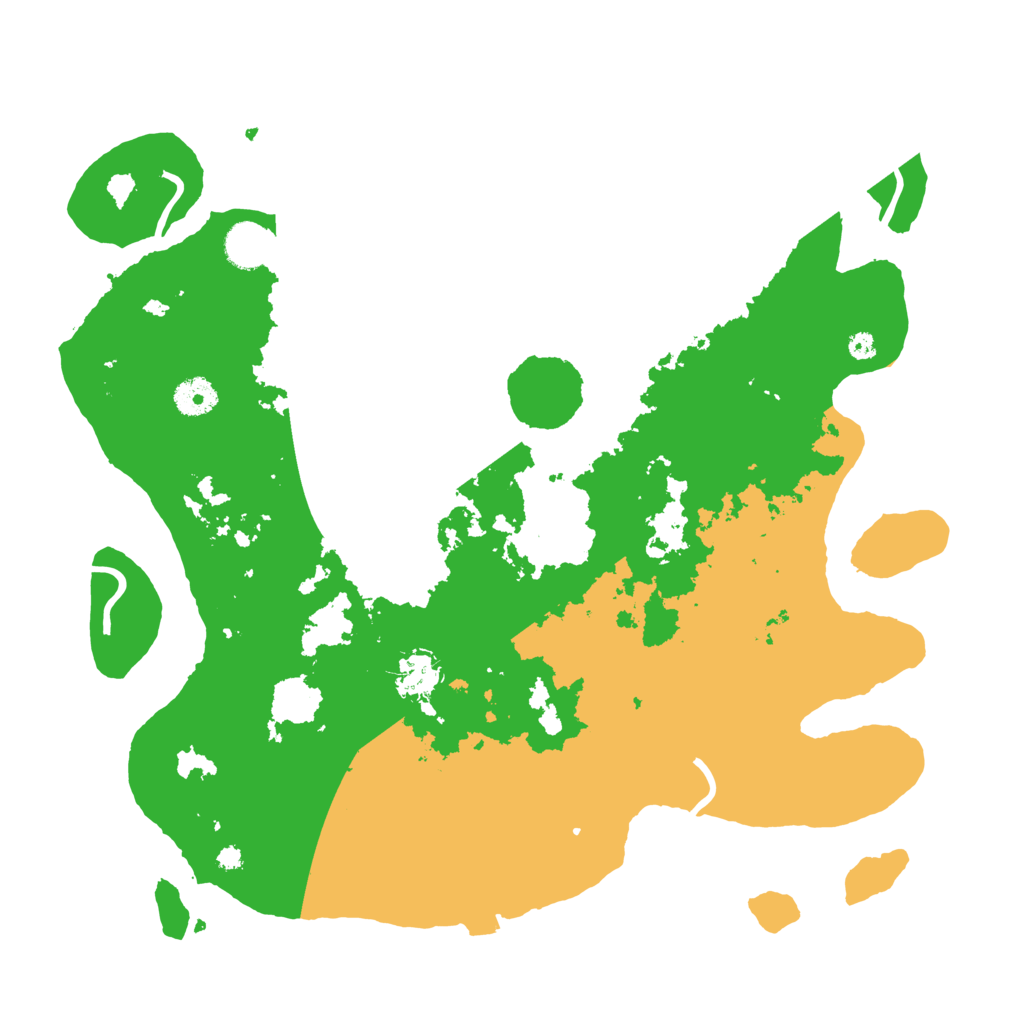 Biome Rust Map: Procedural Map, Size: 3850, Seed: 43856003