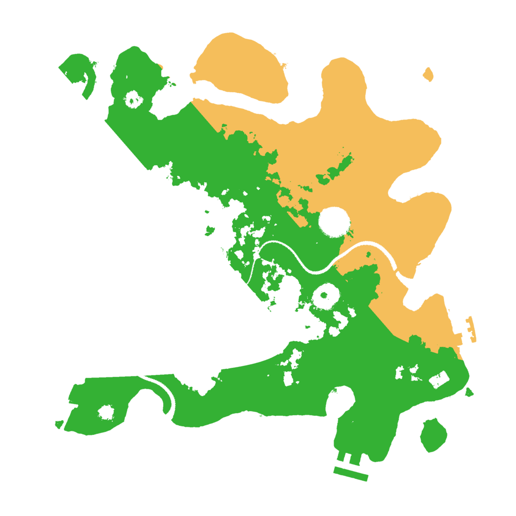Biome Rust Map: Procedural Map, Size: 3000, Seed: 1664434523