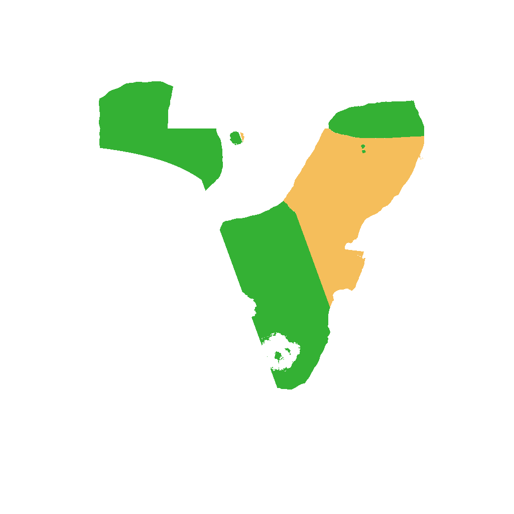 Biome Rust Map: Procedural Map, Size: 1500, Seed: 2034621282