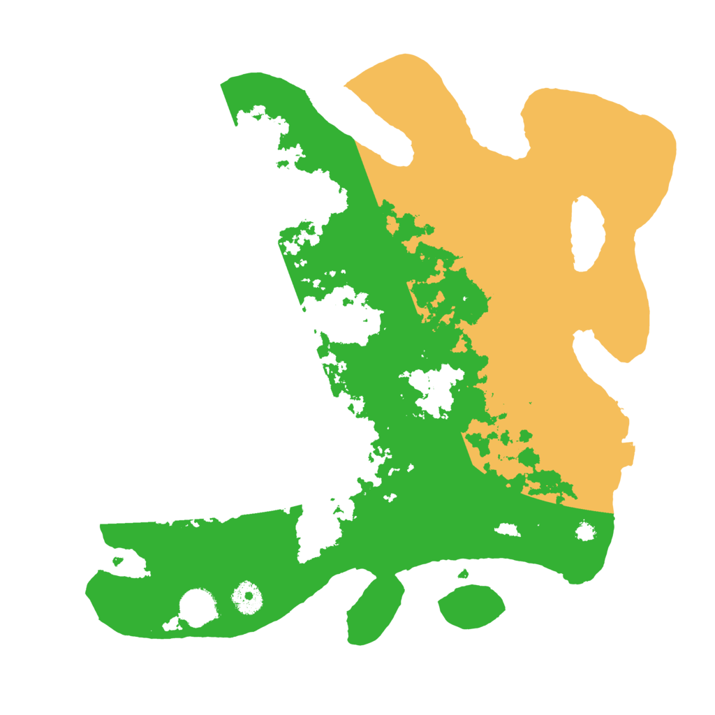 Biome Rust Map: Procedural Map, Size: 3500, Seed: 2058326049