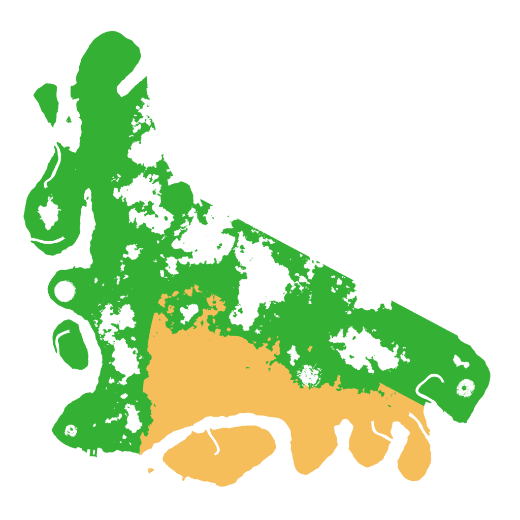 Biome Rust Map: Procedural Map, Size: 4400, Seed: 47648219