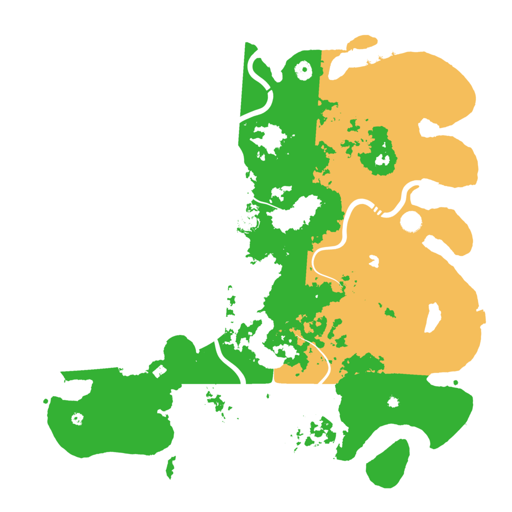 Biome Rust Map: Procedural Map, Size: 4250, Seed: 11256453