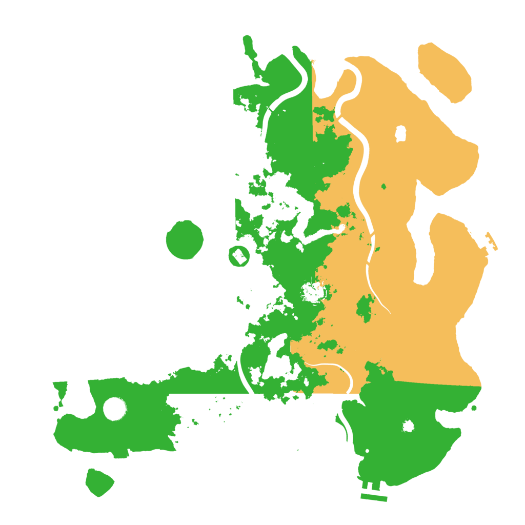 Biome Rust Map: Procedural Map, Size: 4000, Seed: 94463897