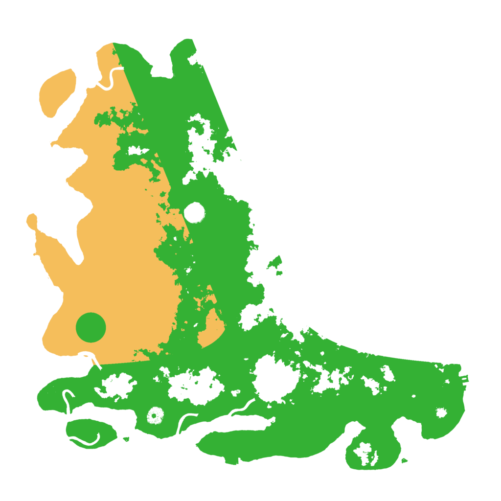 Biome Rust Map: Procedural Map, Size: 4400, Seed: 8518037