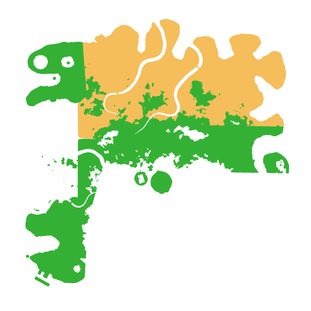 Biome Rust Map: Procedural Map, Size: 3900, Seed: 94441918