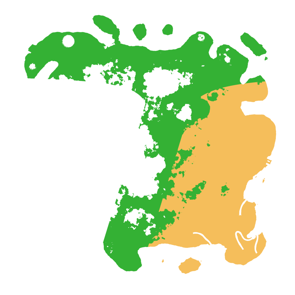 Biome Rust Map: Procedural Map, Size: 4300, Seed: 23221650