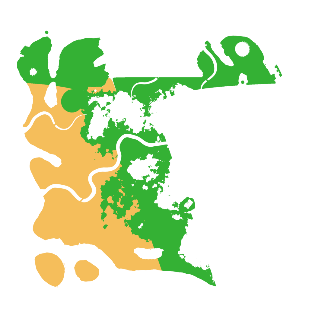 Biome Rust Map: Procedural Map, Size: 3750, Seed: 94440480