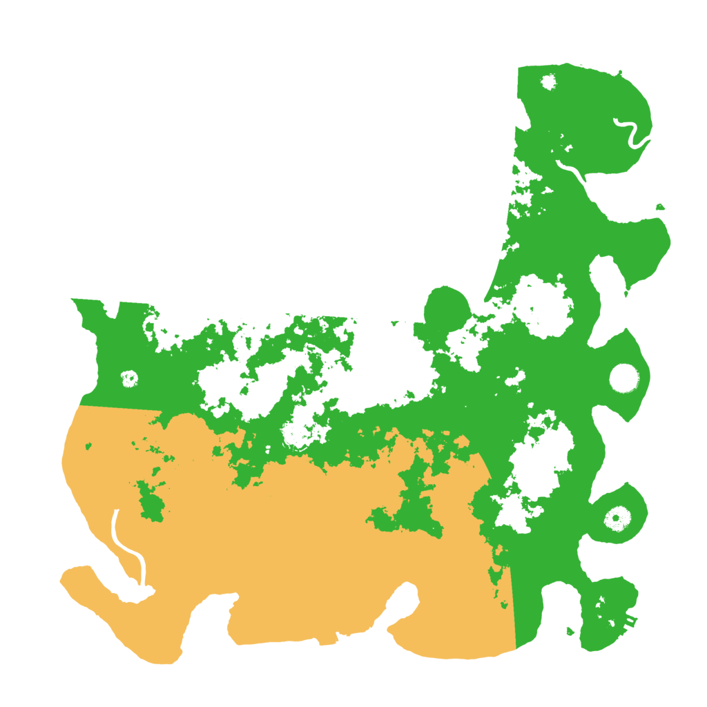 Biome Rust Map: Procedural Map, Size: 4250, Seed: 269804941