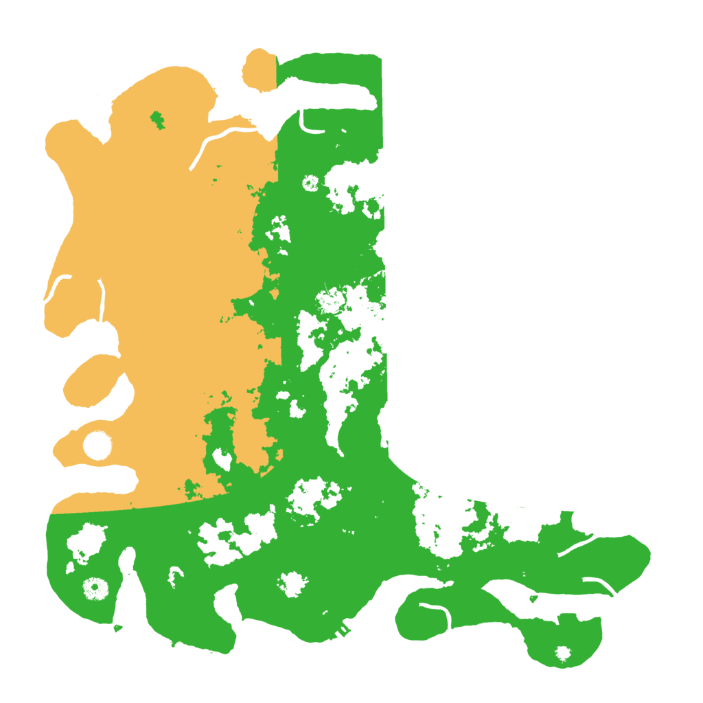 Biome Rust Map: Procedural Map, Size: 4300, Seed: 21421790