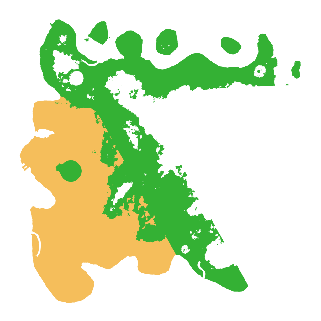 Biome Rust Map: Procedural Map, Size: 4000, Seed: 1386771598