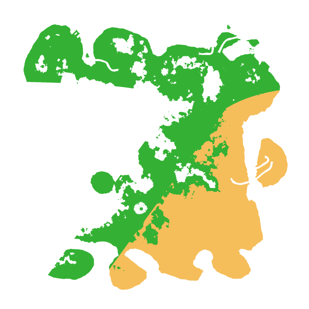 Biome Rust Map: Procedural Map, Size: 3750, Seed: 34935325