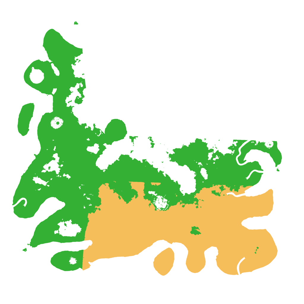 Biome Rust Map: Procedural Map, Size: 3900, Seed: 4301430