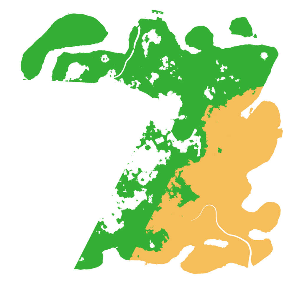 Biome Rust Map: Procedural Map, Size: 3850, Seed: 90685490