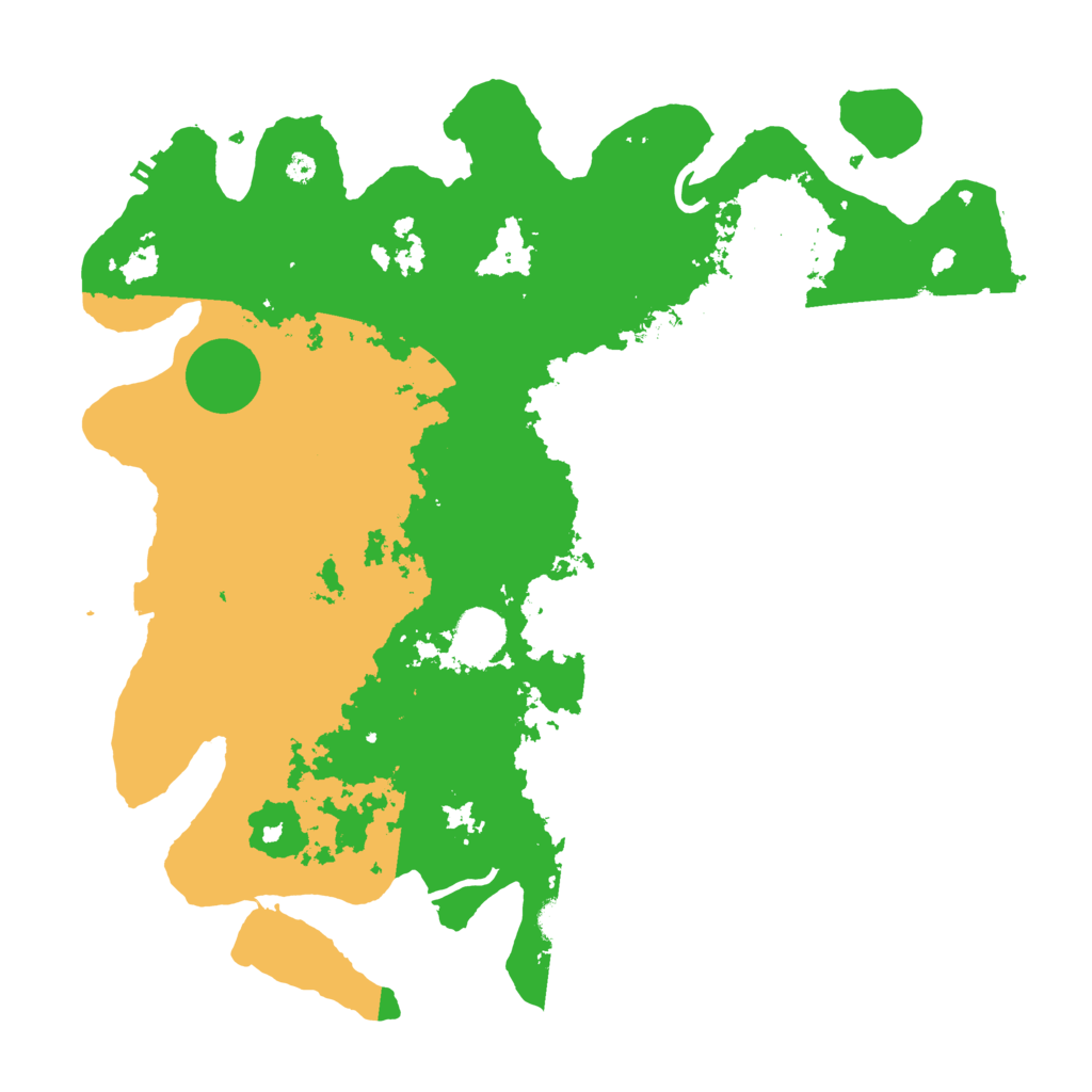 Biome Rust Map: Procedural Map, Size: 3850, Seed: 867252780