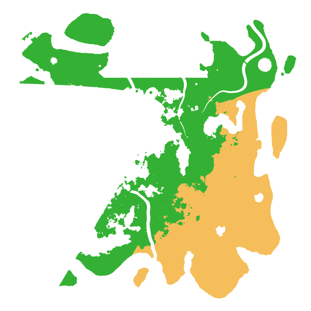 Biome Rust Map: Procedural Map, Size: 4000, Seed: 561879