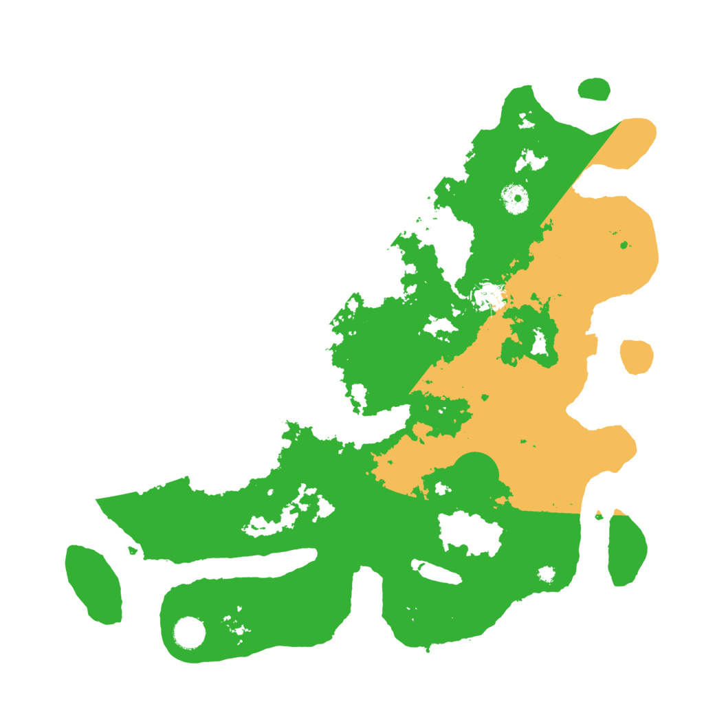 Biome Rust Map: Procedural Map, Size: 3900, Seed: 84825950