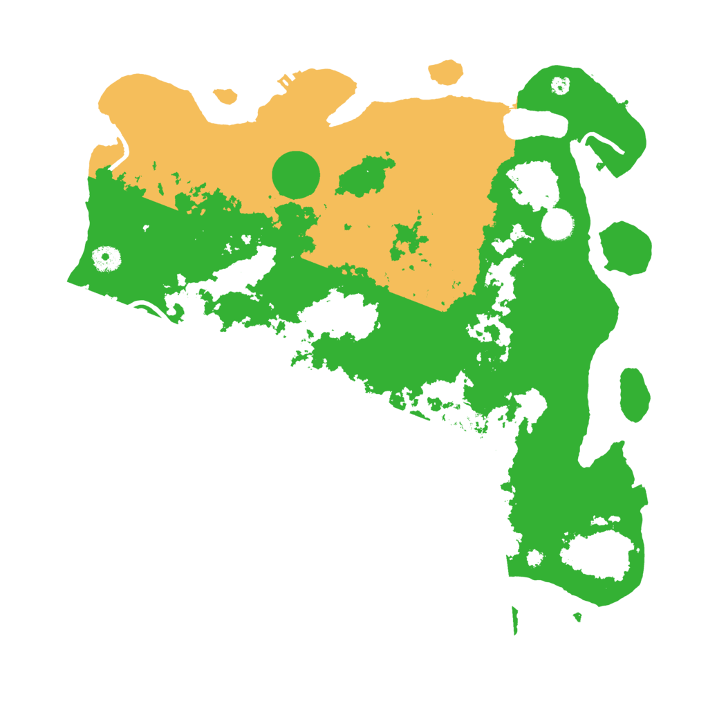 Biome Rust Map: Procedural Map, Size: 3900, Seed: 56239746