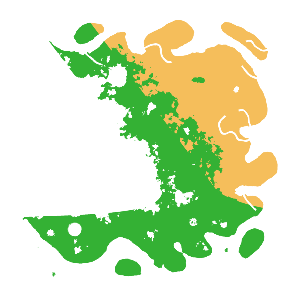 Biome Rust Map: Procedural Map, Size: 3850, Seed: 60764641