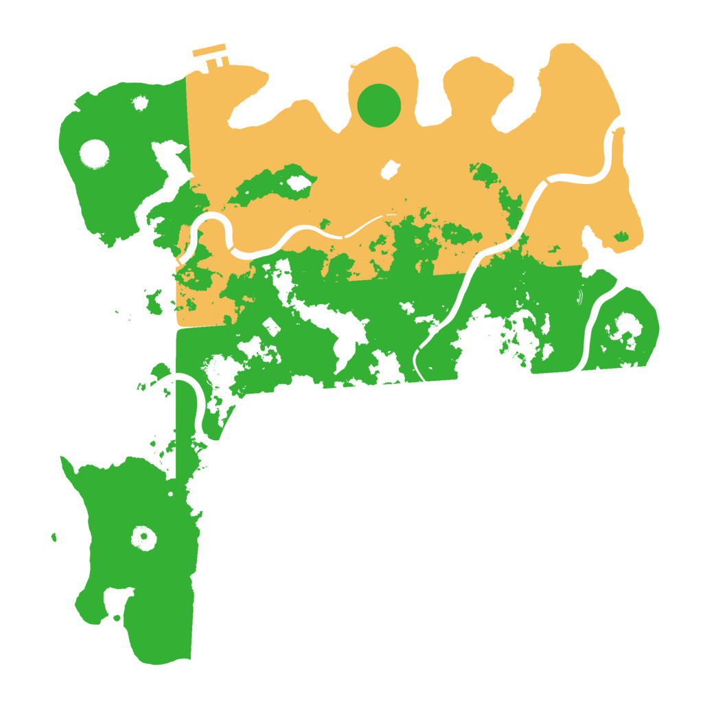 Biome Rust Map: Procedural Map, Size: 4250, Seed: 40745509