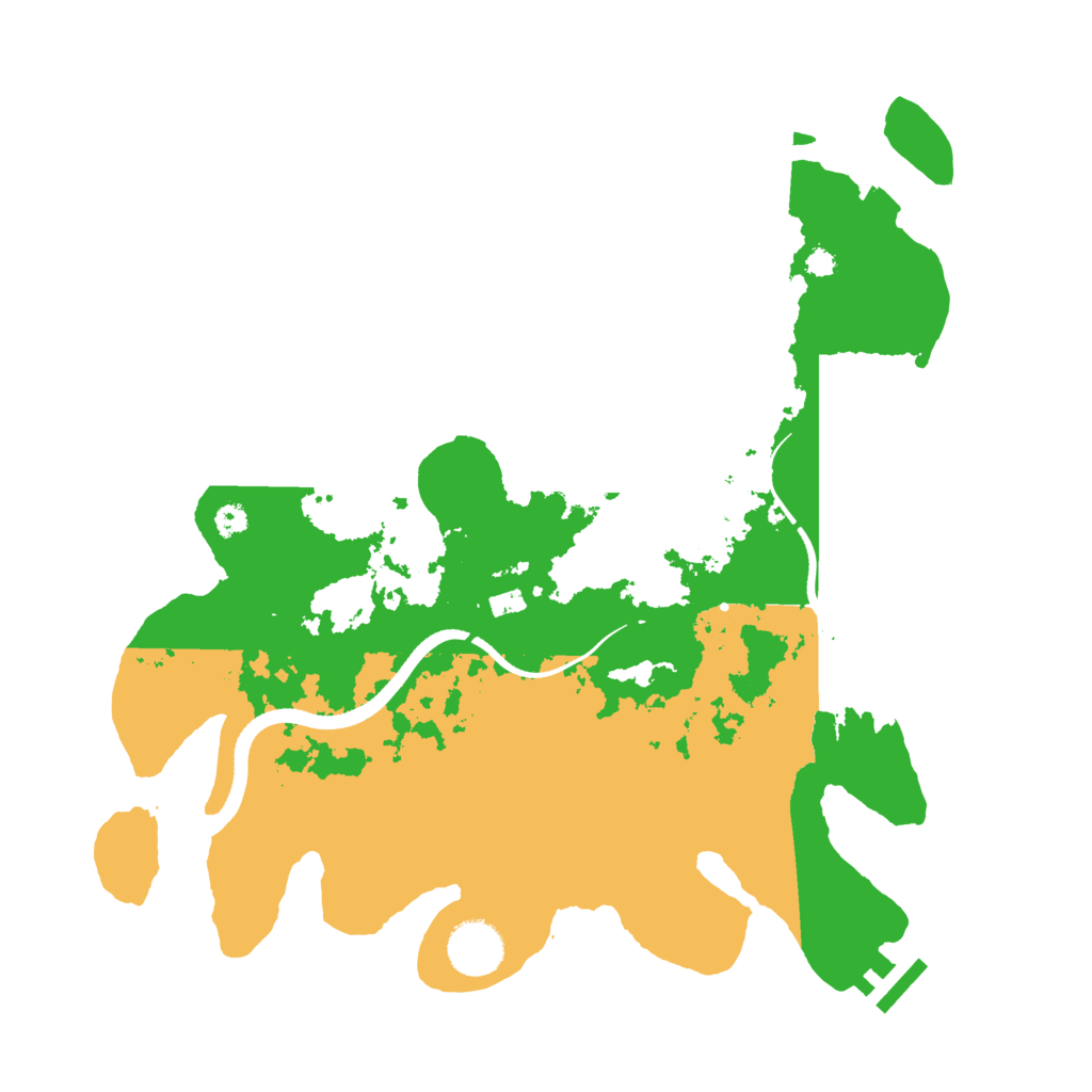 Biome Rust Map: Procedural Map, Size: 3450, Seed: 42509187