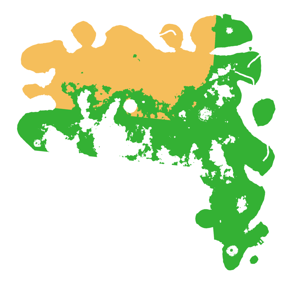 Biome Rust Map: Procedural Map, Size: 4100, Seed: 67247827