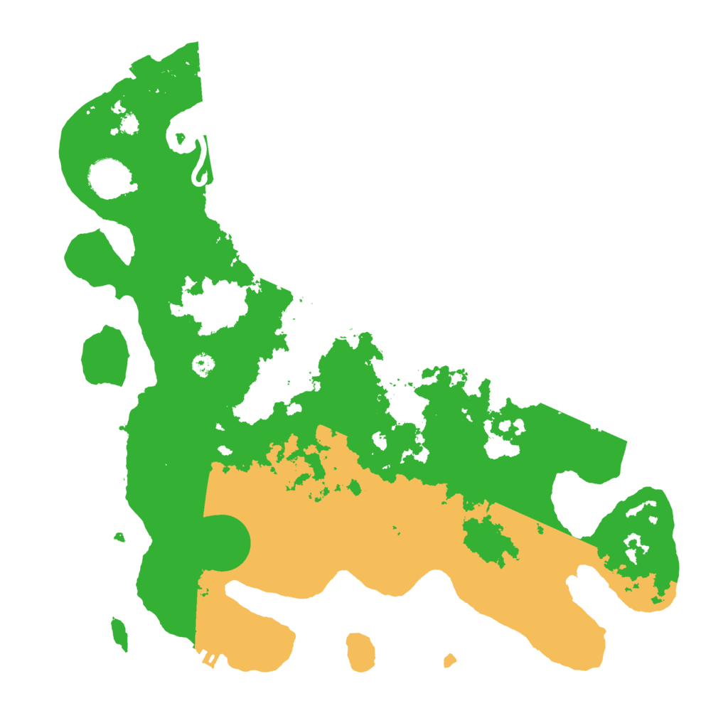 Biome Rust Map: Procedural Map, Size: 3400, Seed: 26564171