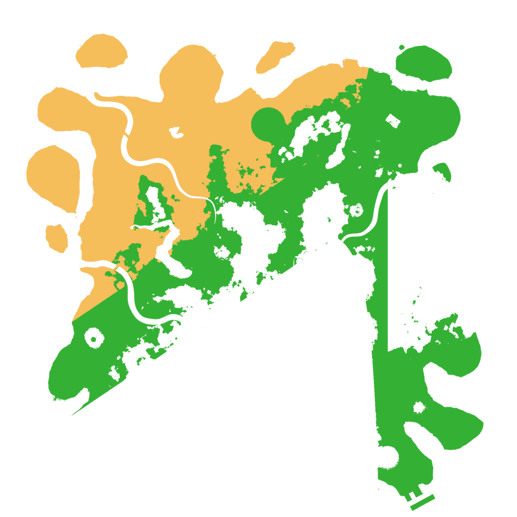Biome Rust Map: Procedural Map, Size: 4000, Seed: 84835438