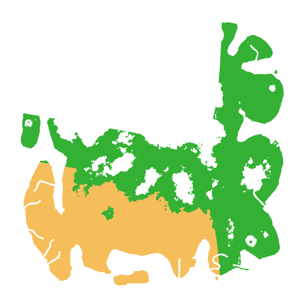 Biome Rust Map: Procedural Map, Size: 4100, Seed: 81622831