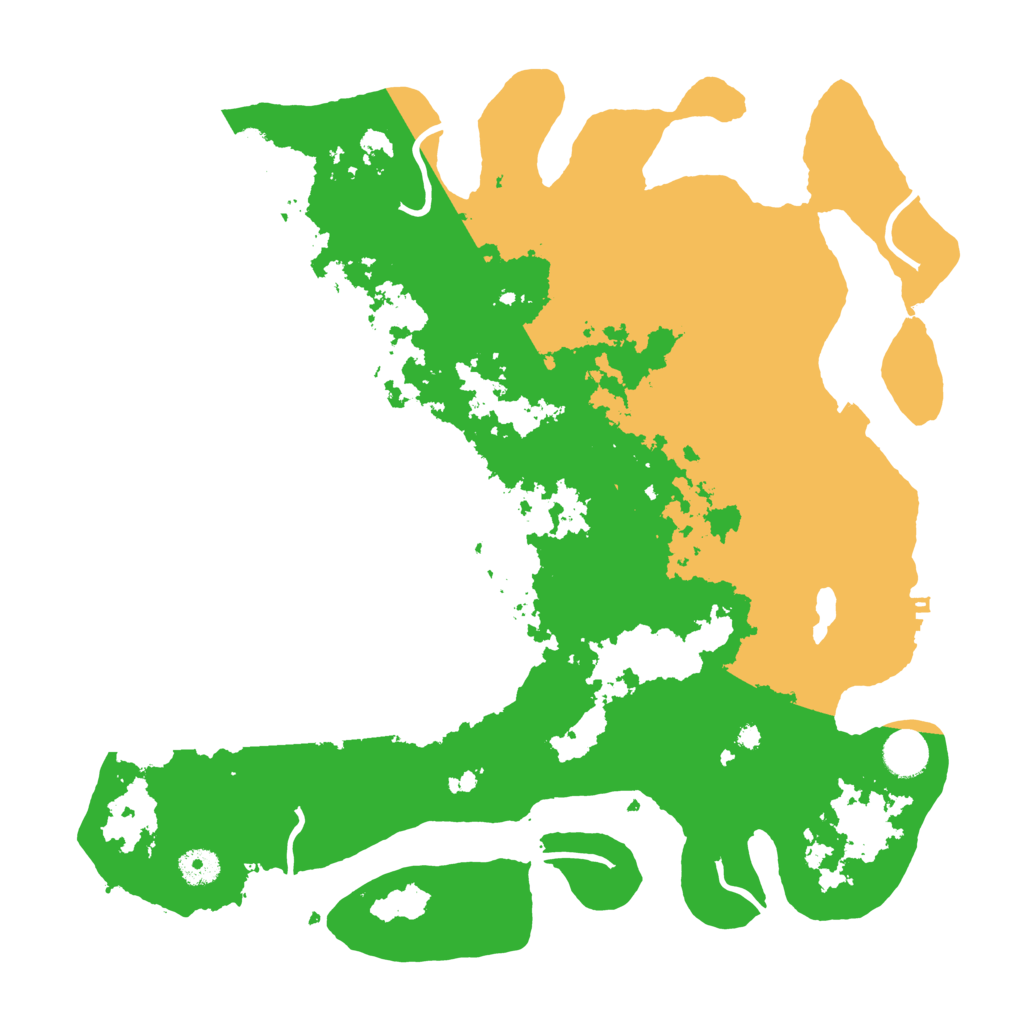 Biome Rust Map: Procedural Map, Size: 4000, Seed: 93016623