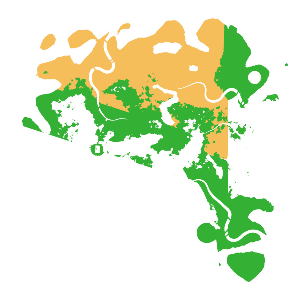 Biome Rust Map: Procedural Map, Size: 4250, Seed: 505136940