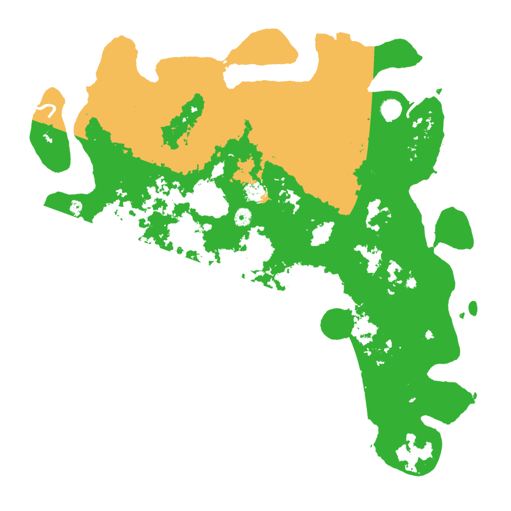 Biome Rust Map: Procedural Map, Size: 4300, Seed: 50117886