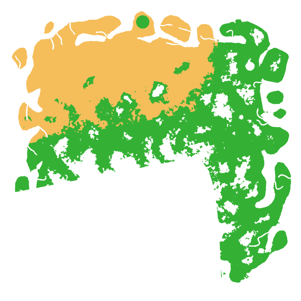 Biome Rust Map: Procedural Map, Size: 6000, Seed: 798017072