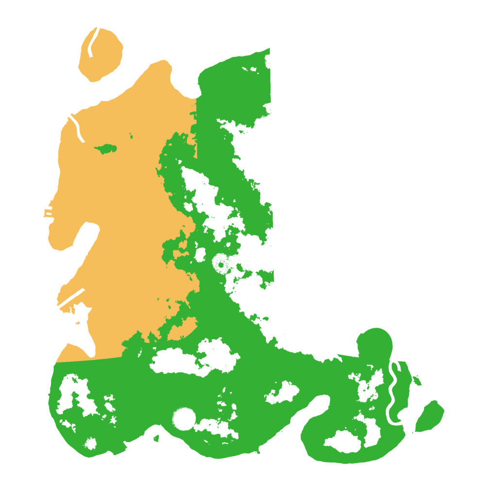 Biome Rust Map: Procedural Map, Size: 3800, Seed: 64602909