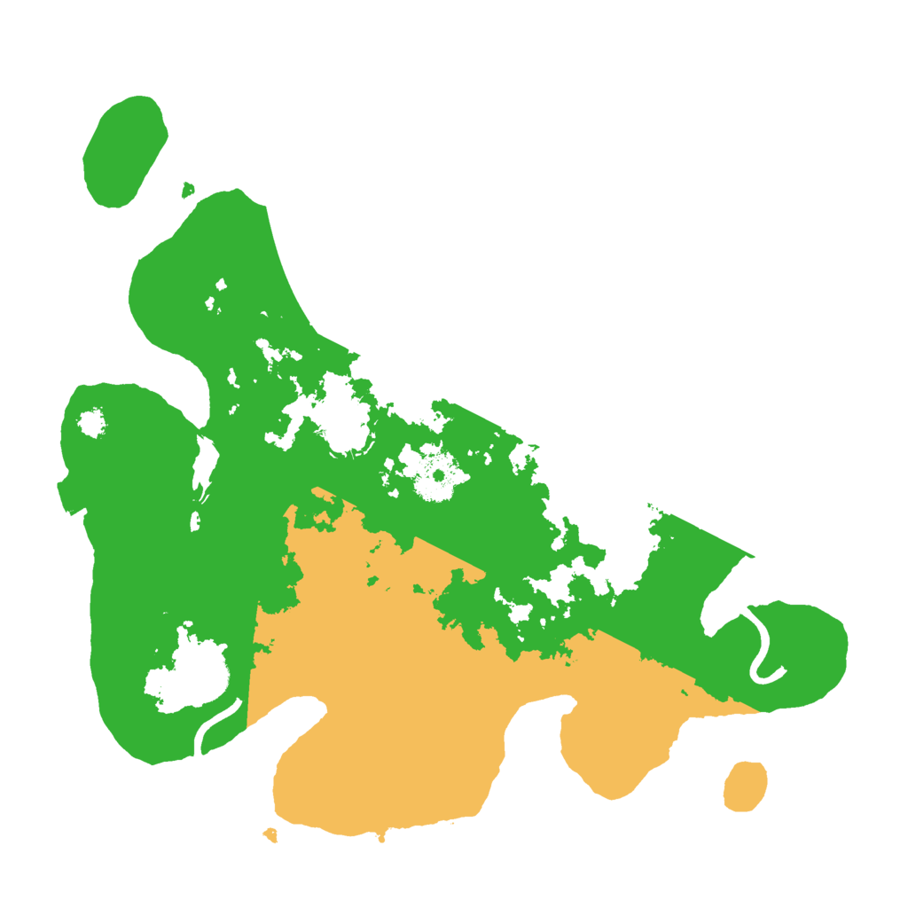 Biome Rust Map: Procedural Map, Size: 3000, Seed: 3988257