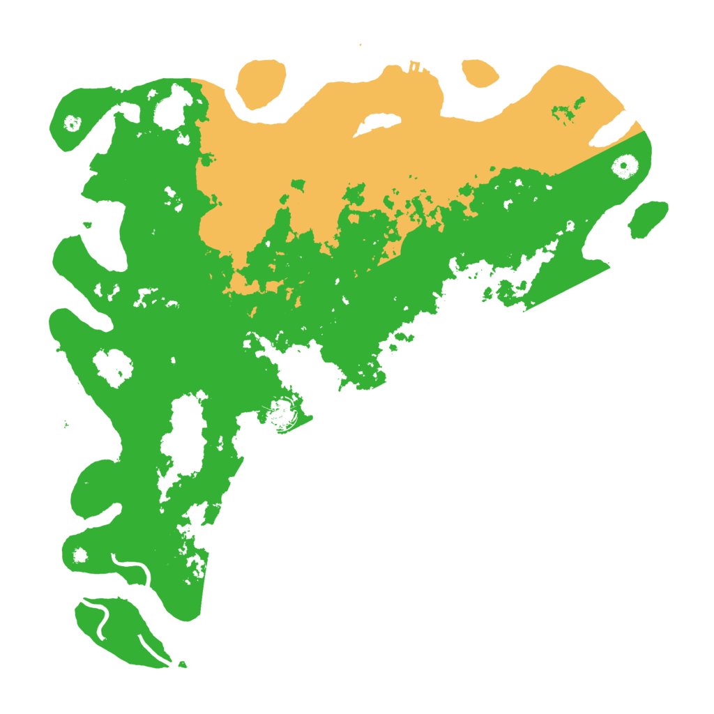 Biome Rust Map: Procedural Map, Size: 4400, Seed: 55100184