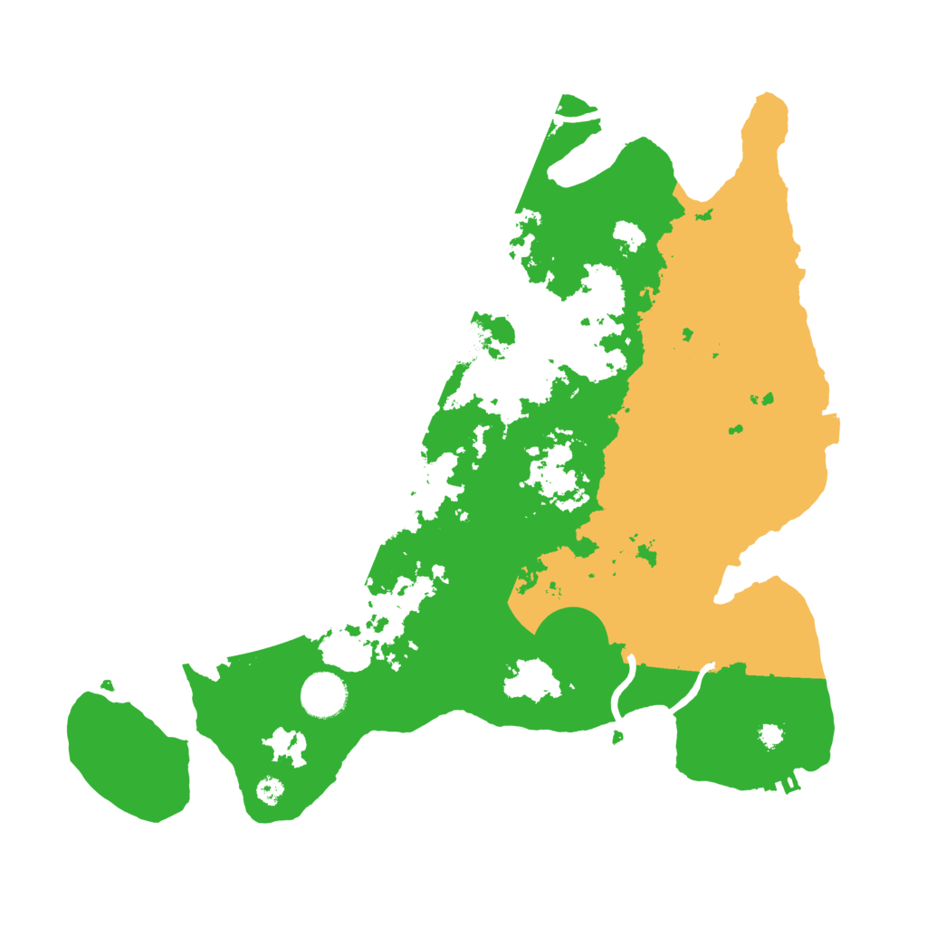 Biome Rust Map: Procedural Map, Size: 3550, Seed: 17326216