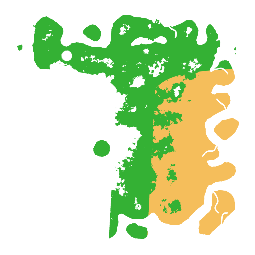 Biome Rust Map: Procedural Map, Size: 4300, Seed: 27198194