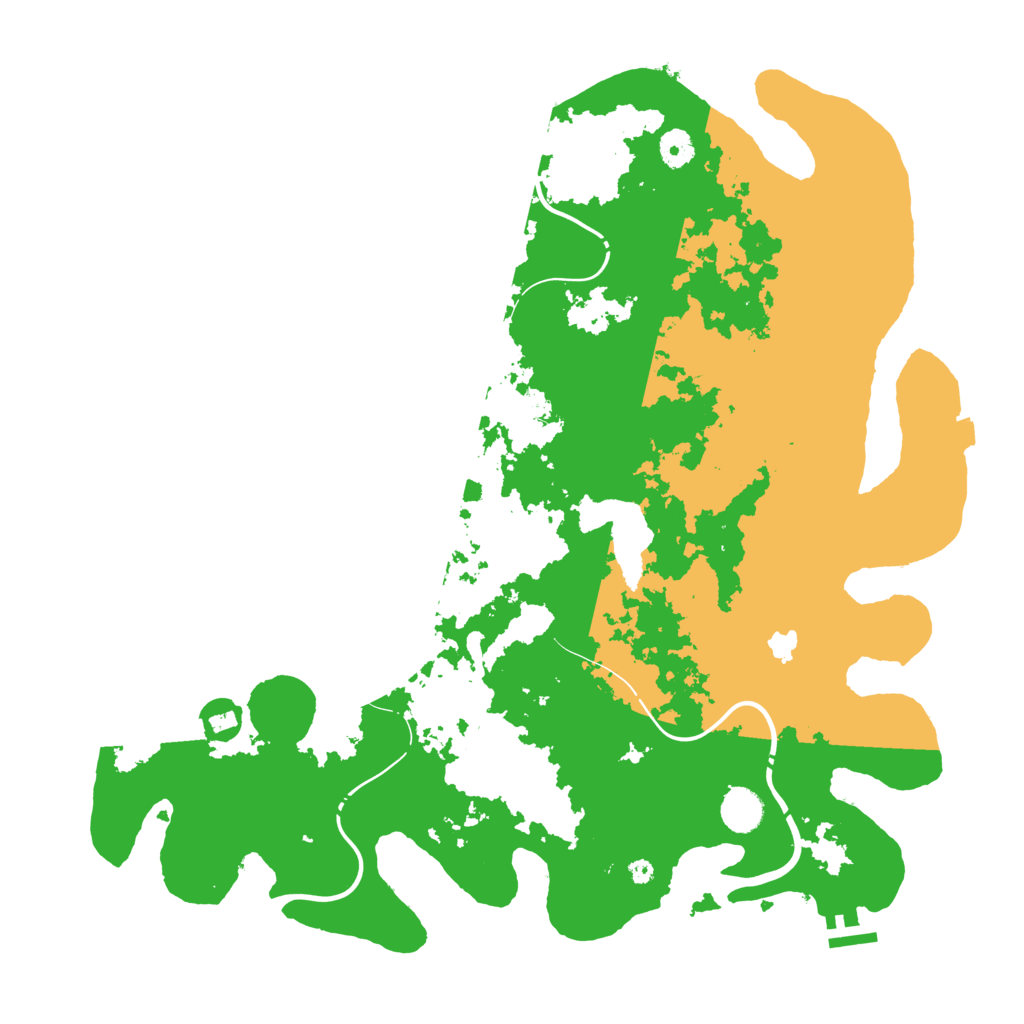 Biome Rust Map: Procedural Map, Size: 4250, Seed: 1446439307