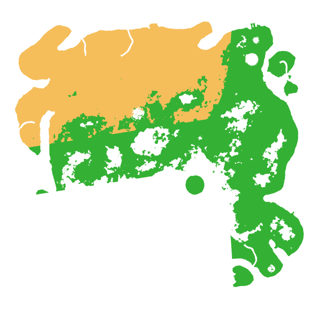 Biome Rust Map: Procedural Map, Size: 4500, Seed: 1232249