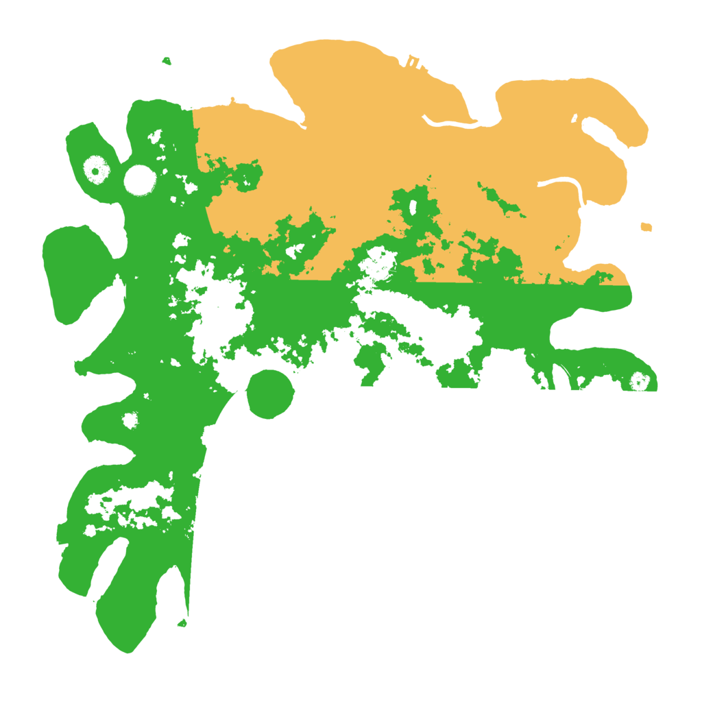 Biome Rust Map: Procedural Map, Size: 4000, Seed: 8478601
