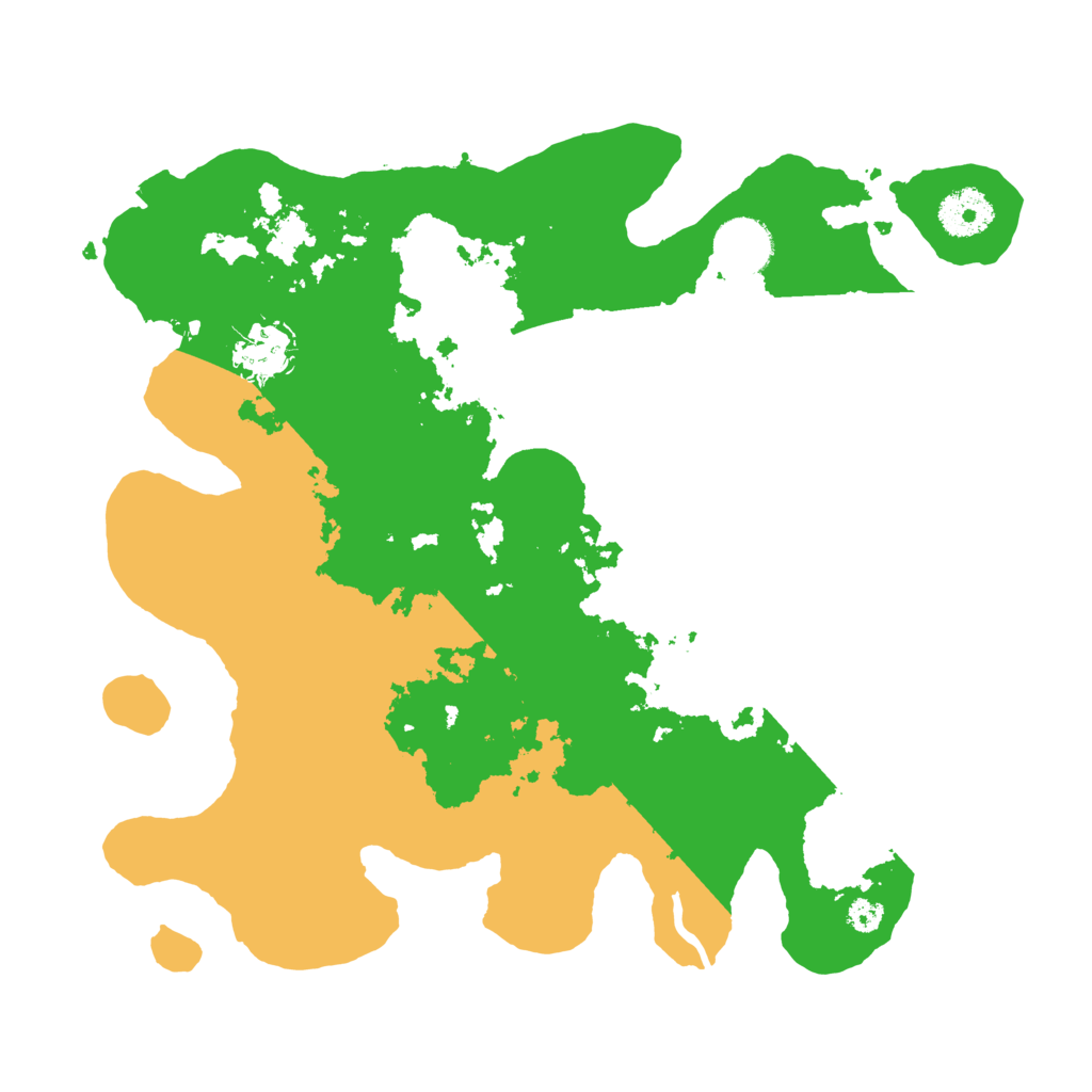 Biome Rust Map: Procedural Map, Size: 3250, Seed: 173334