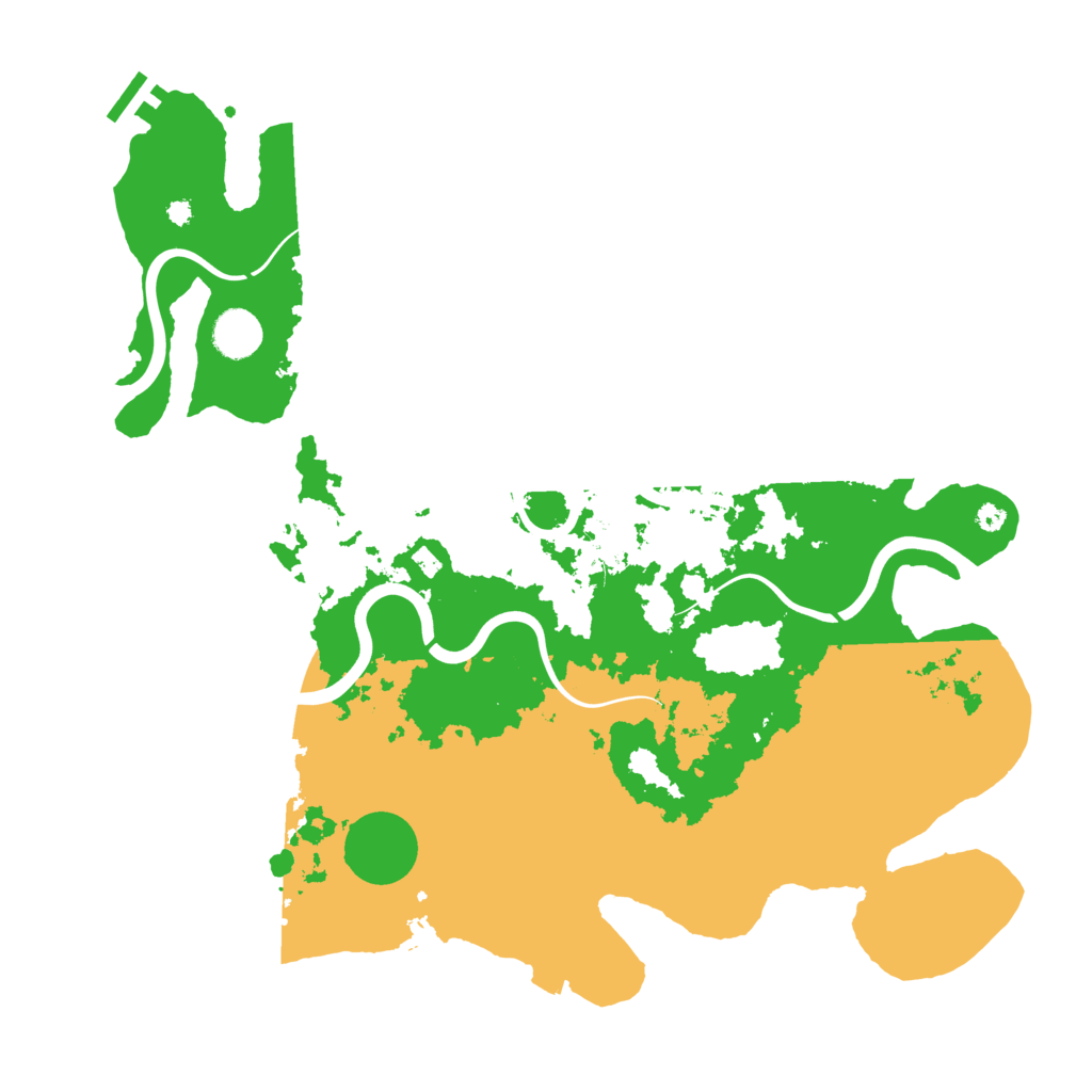 Biome Rust Map: Procedural Map, Size: 3950, Seed: 22817438